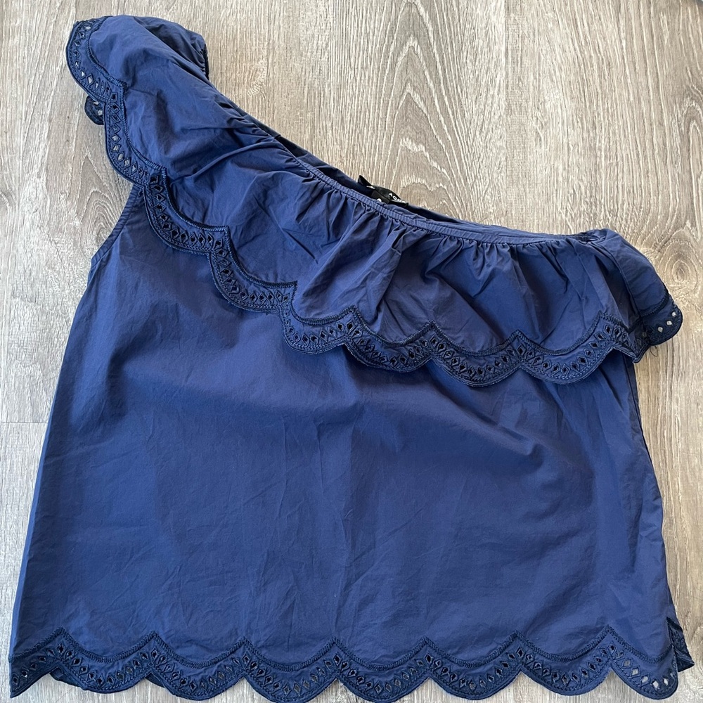 Aqua Brand One Shoulder Top